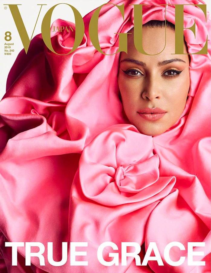 Kim Kardashian @ Vogue Japan August 2019