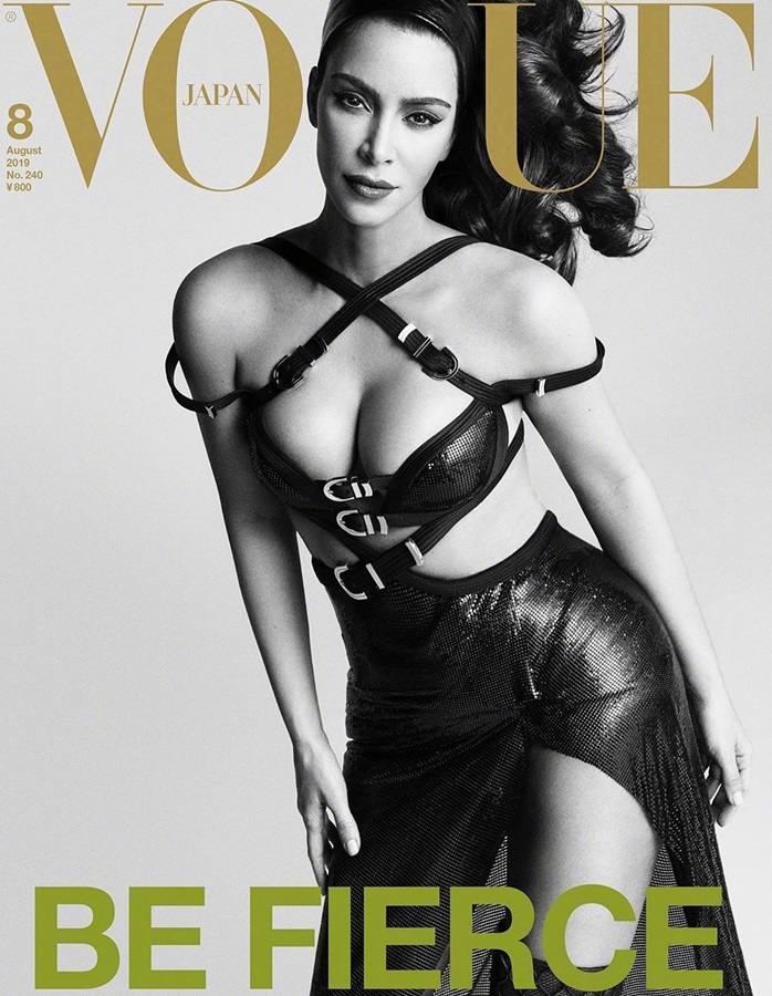 Kim Kardashian @ Vogue Japan August 2019