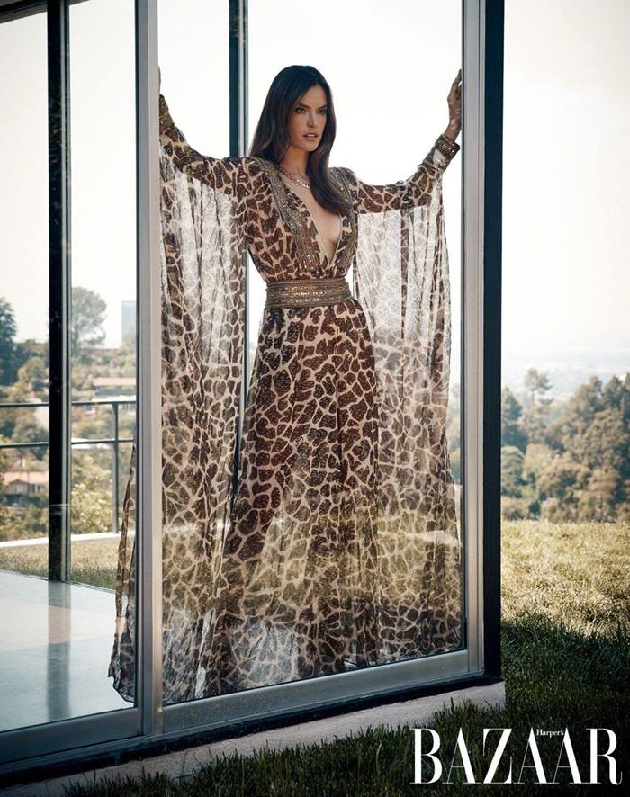Alessandra Ambrosio @ Harper's Bazaar Taiwan July 2019