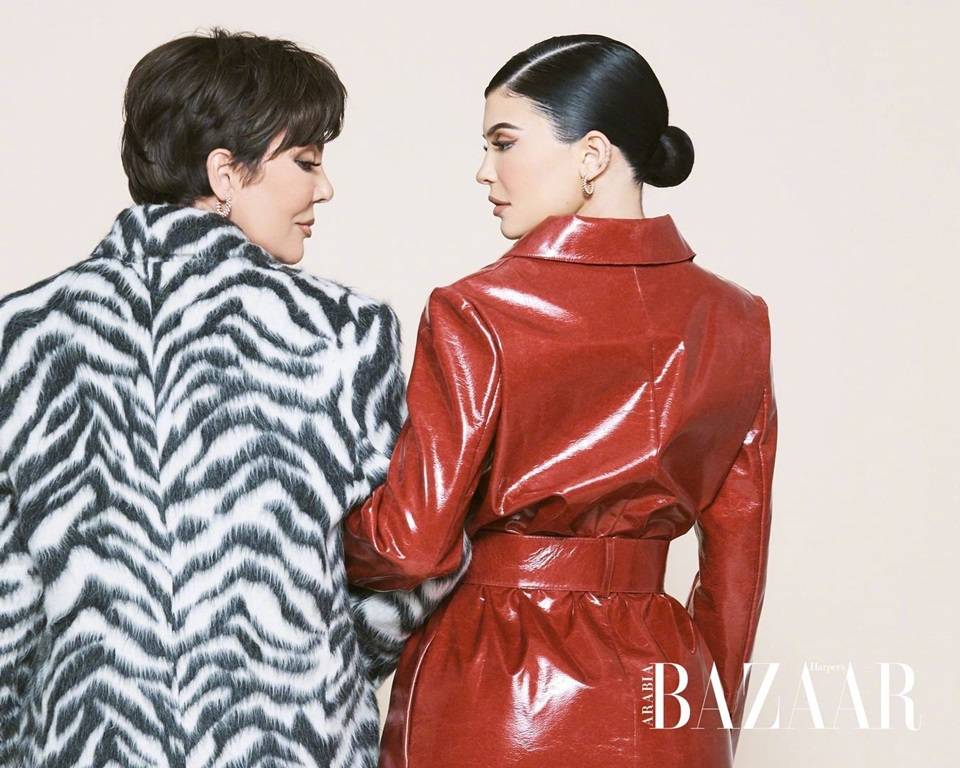 Kris Jenner & Kylie Jenner @ Harper&rsquo;s Bazaar Arabia July 2019