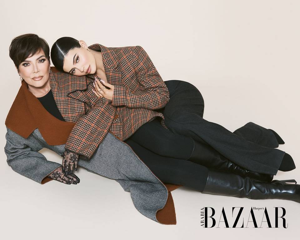 Kris Jenner & Kylie Jenner @ Harper&rsquo;s Bazaar Arabia July 2019