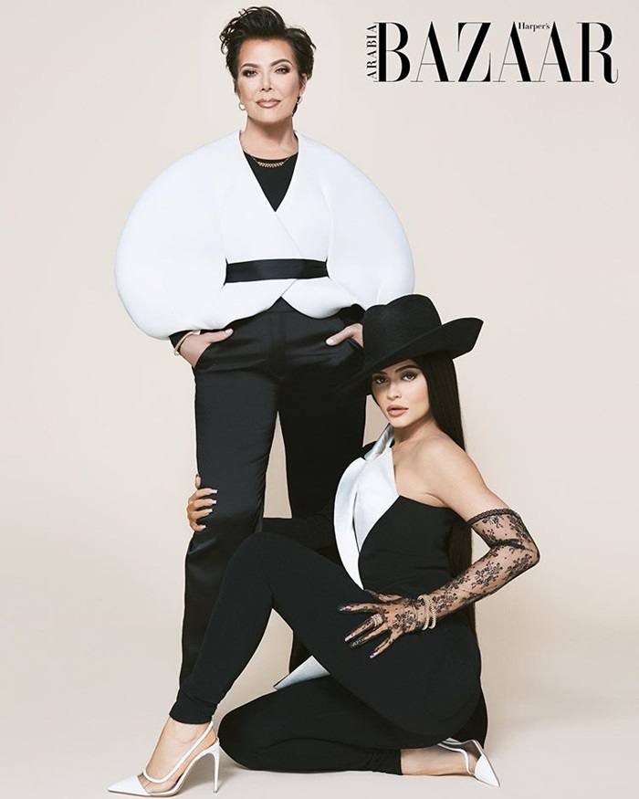 Kris Jenner & Kylie Jenner @ Harper&rsquo;s Bazaar Arabia July 2019