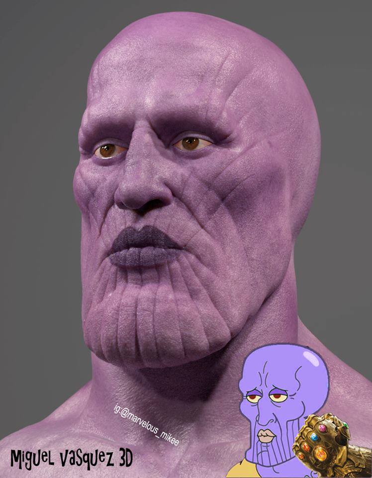 Amazing cartoon in real caracter
