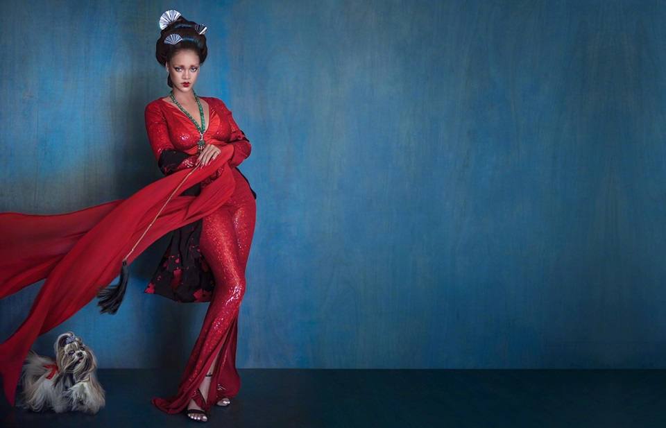 Rihanna @ Harper&rsquo;s Bazaar China August 2019