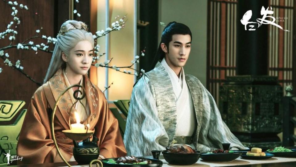 ละคร องค์หญิงผมขาว Princess Silver 《白发》 2018 4