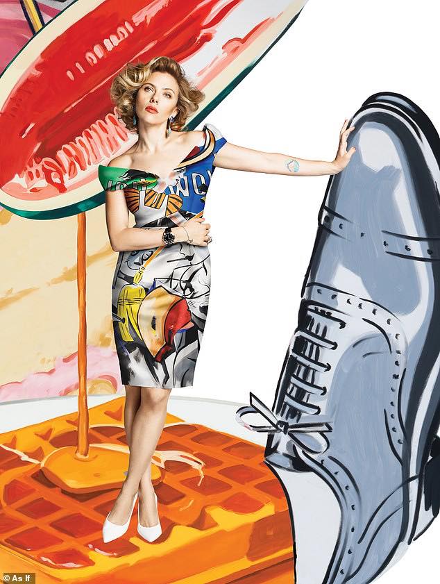 Scarlett Johansson สาคเรศ ยอหรรแสง