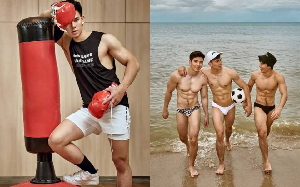 3 หนุ่มสุดฟิน ทำเอารักเบย