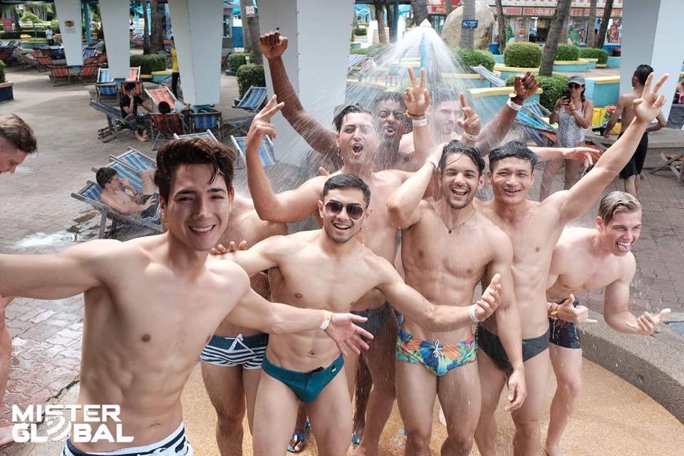 MisterGlobal2018 at Siam Water Park