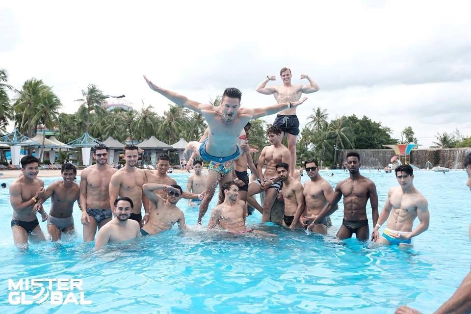 MisterGlobal2018 at Siam Water Park