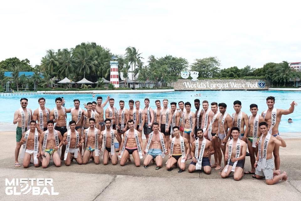 MisterGlobal2018 at Siam Water Park