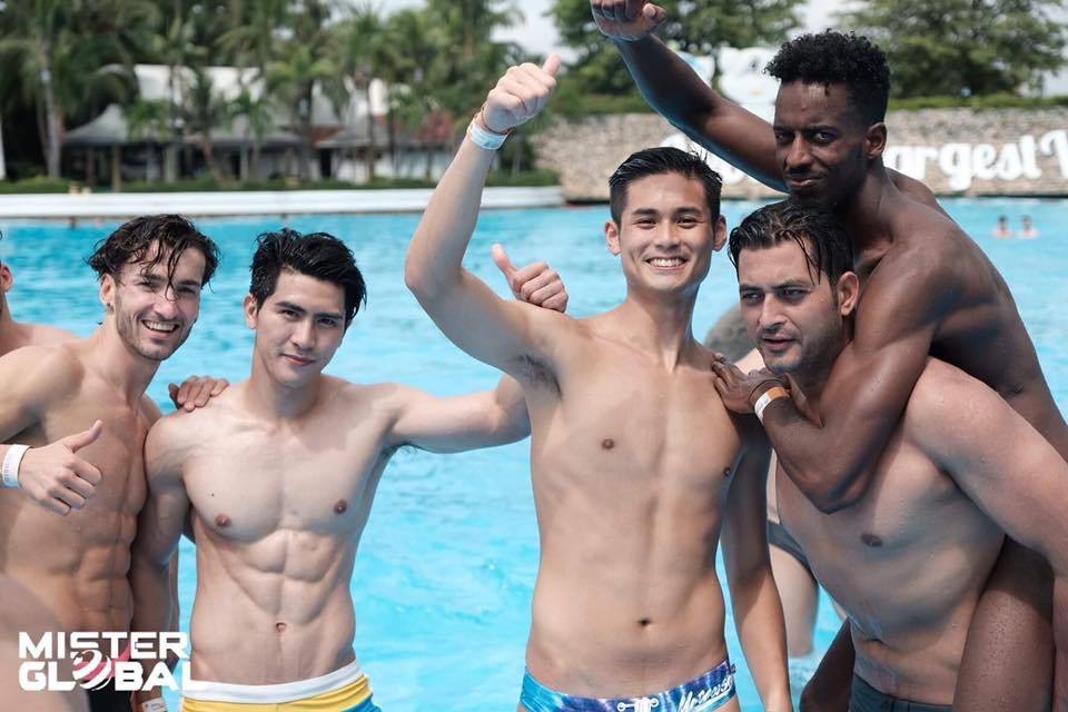 MisterGlobal2018 at Siam Water Park