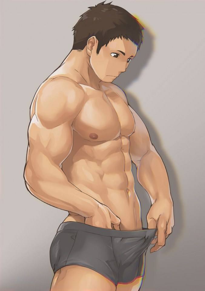 การ์ตูนหล่อ ถอดโชว์ ๖