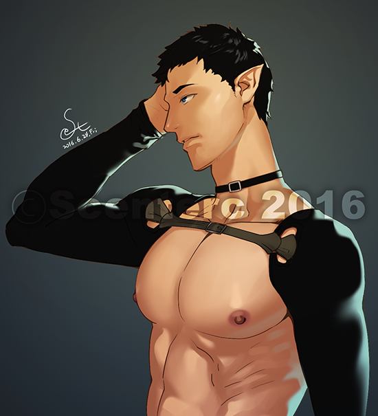 การ์ตูนหล่อ ถอดโชว์ ๗
