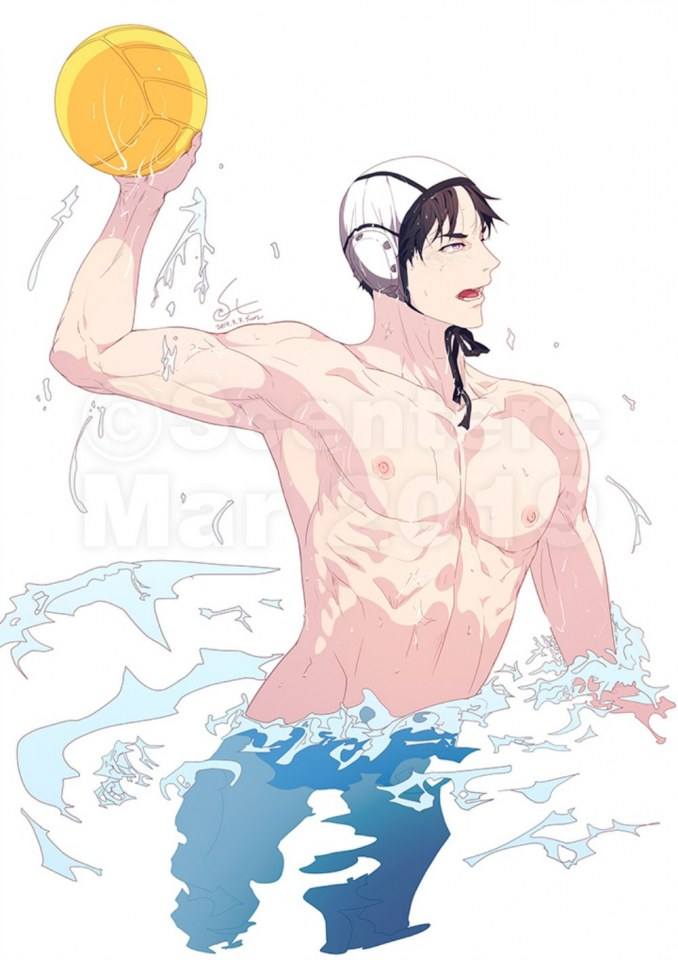 การ์ตูนหล่อ ถอดโชว์ ๗