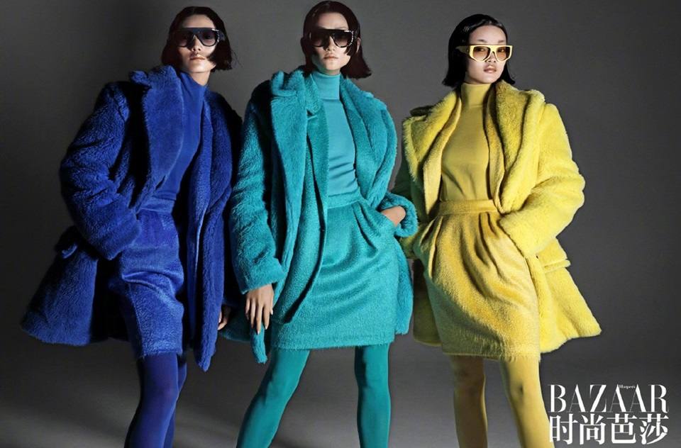 Lina Zhang, Ai Tominaga & Bomi Youn @ Harper&rsquo;s Bazaar China September 2019
