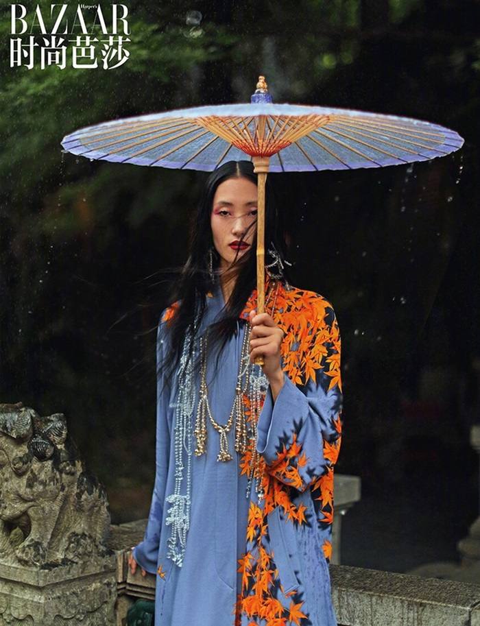 Lina Zhang, Ai Tominaga & Bomi Youn @ Harper&rsquo;s Bazaar China September 2019