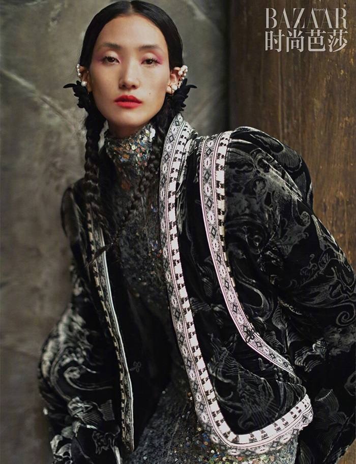 Lina Zhang, Ai Tominaga & Bomi Youn @ Harper&rsquo;s Bazaar China September 2019