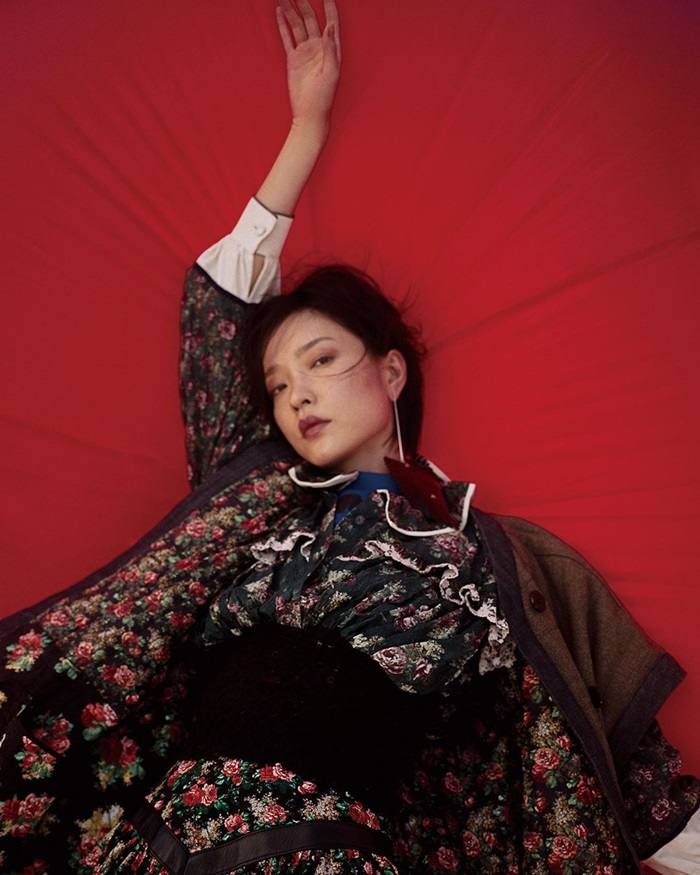 Natalia Vodianova ,Sui He & Du Juan @ Vogue China September 2019