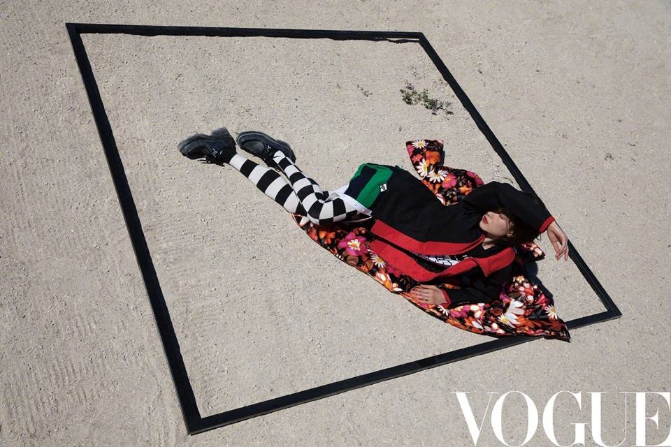 Natalia Vodianova ,Sui He & Du Juan @ Vogue China September 2019