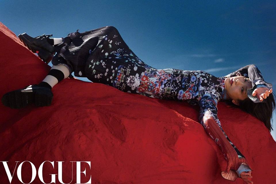 Natalia Vodianova ,Sui He & Du Juan @ Vogue China September 2019