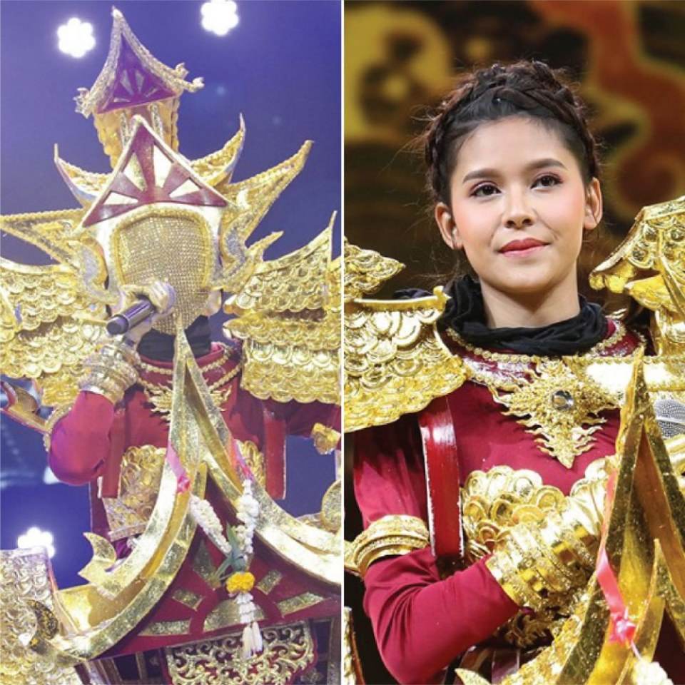 หน้ากากโสนน้อยเรือนงาม = ไข่มุก รุ่งรัตน์