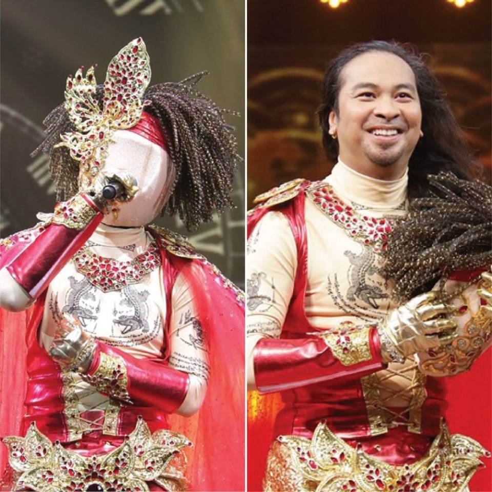 หน้ากากไกรทอง = เป้ Hi-Rock