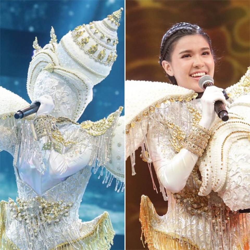 หน้ากากหอยสังข์ = เปาวลี พรพิมล