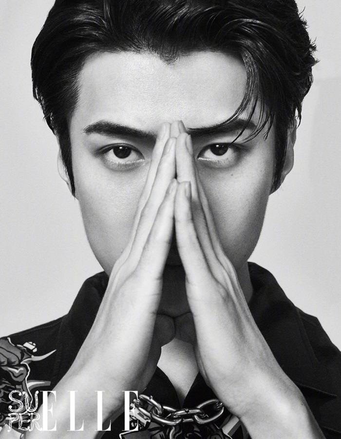 Sehun & Chanyeol @ SuperELLE China August 2019