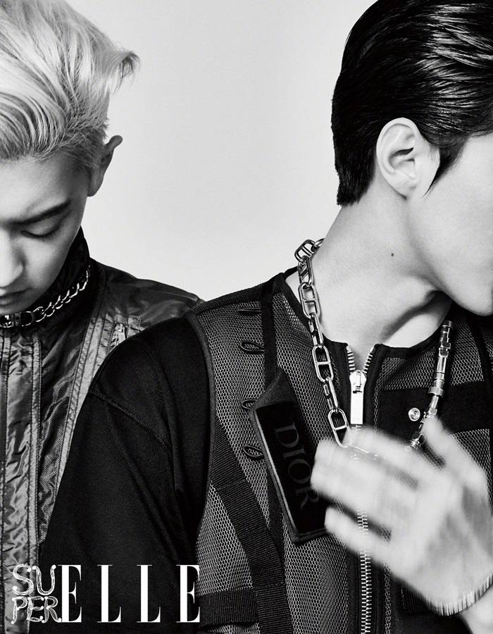 Sehun & Chanyeol @ SuperELLE China August 2019