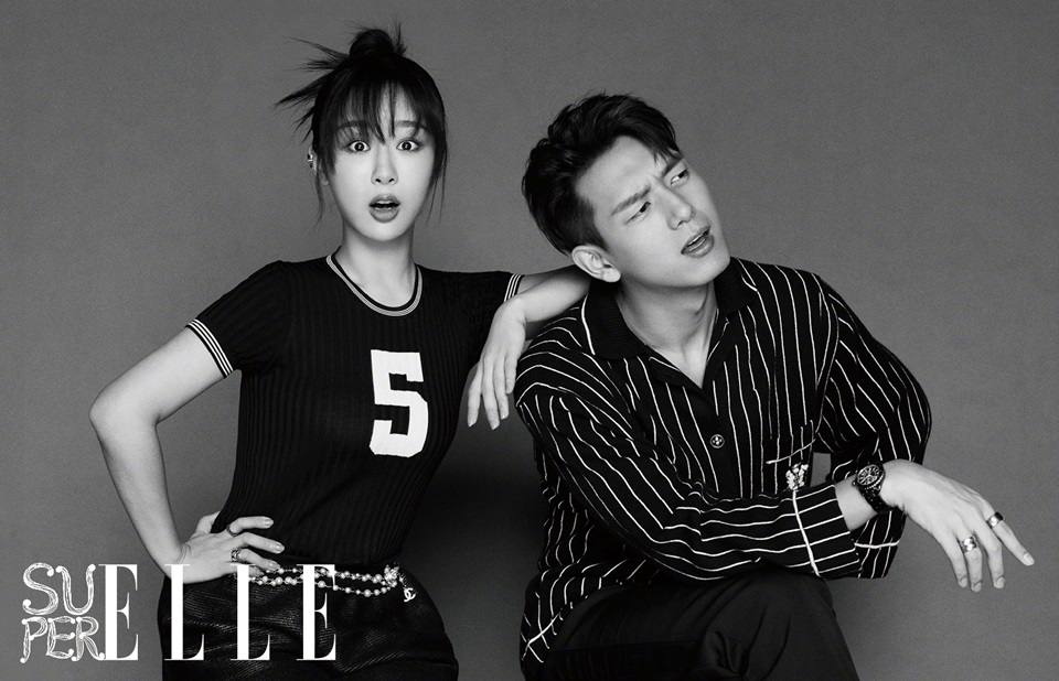 Li Xian & Yang Zi @ SuperELLE China August 2019