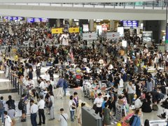 การชุประท้วงที่ฮ่องกง.