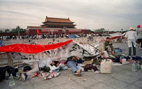 การชุมนุมเรียกร้องประชาธิปไตยในจีนในปี 1989