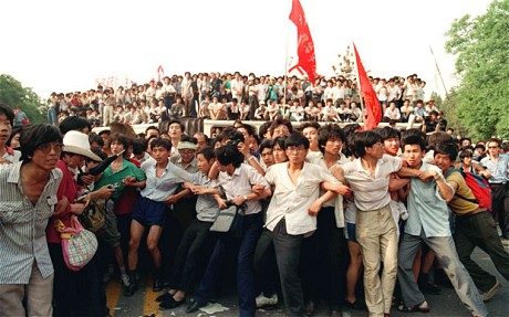 การชุมนุมเรียกร้องประชาธิปไตยในจีนในปี 1989