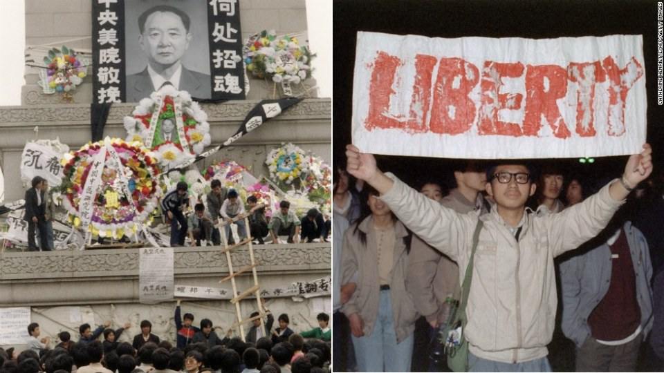 การชุมนุมเรียกร้องประชาธิปไตยในจีนในปี 1989
