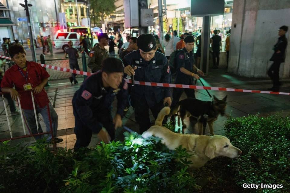 ระเบิดกลางกรุงเทพเมื่อปี 2558.