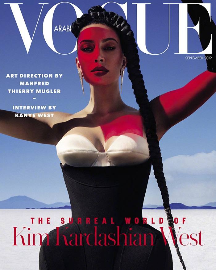 Kim Kardashian West @ Vogue Arabia September 2019