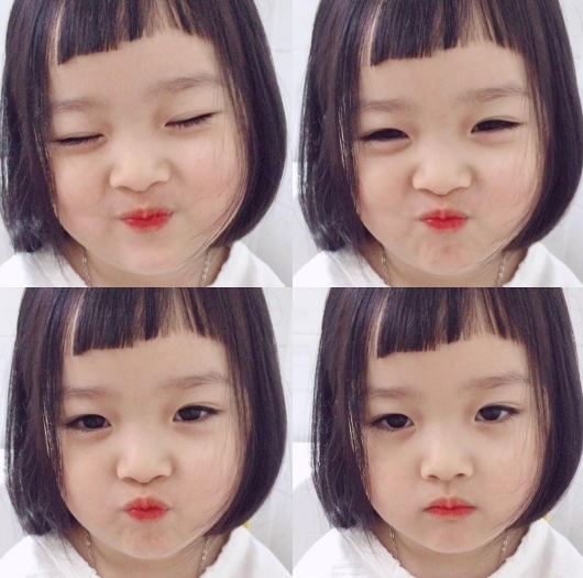 สาวน้อยหน้าทะเล้น ควอน ยูรี เน็ตไอดอลตัวน้อยเกาหลี
