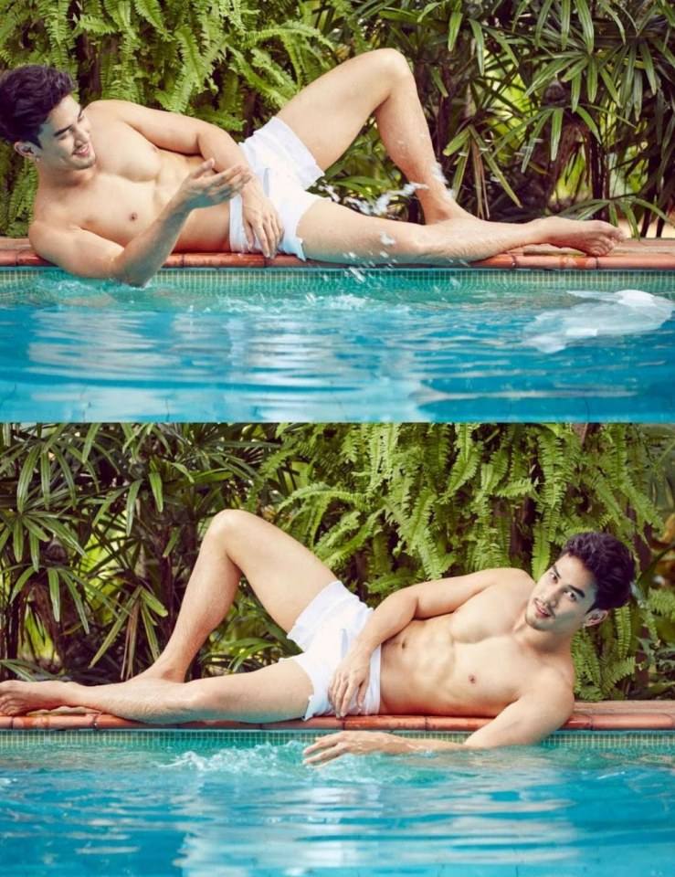 หนุ่มหล่อขึ้นปก 323