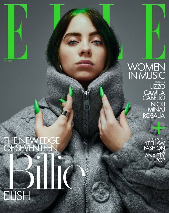 Billie Eilish ,Camila Cobello & Lizzo @ Elle US October 2019
