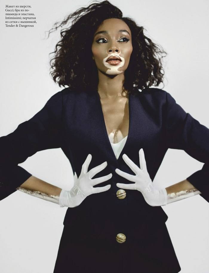 Winnie Harlow @ Elle Russia October 2019
