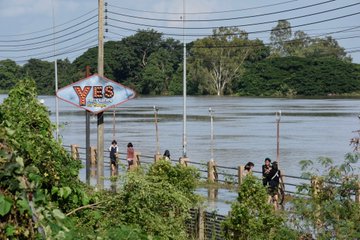 น้ำท่เมืองอุบลราชธานี 2562