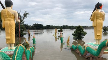 น้ำท่เมืองอุบลราชธานี 2562