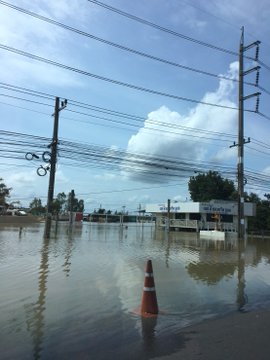 น้ำท่เมืองอุบลราชธานี 2562
