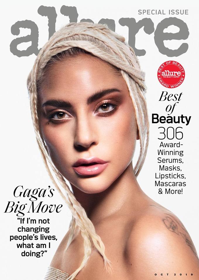 Lady Gaga @ Allure Magazine October 2019