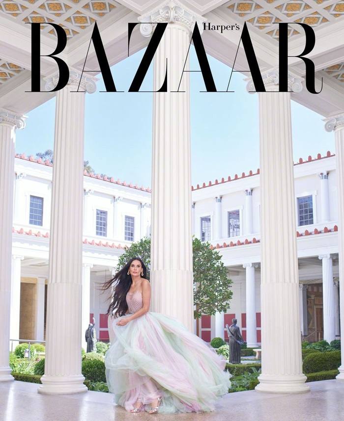 Demi Moore @ Harper's Bazaar US October 2019
