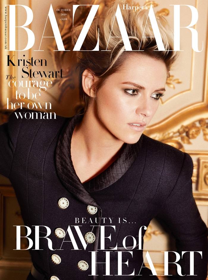 Kristen Stewart @ Harper's Bazaar UK October 2019