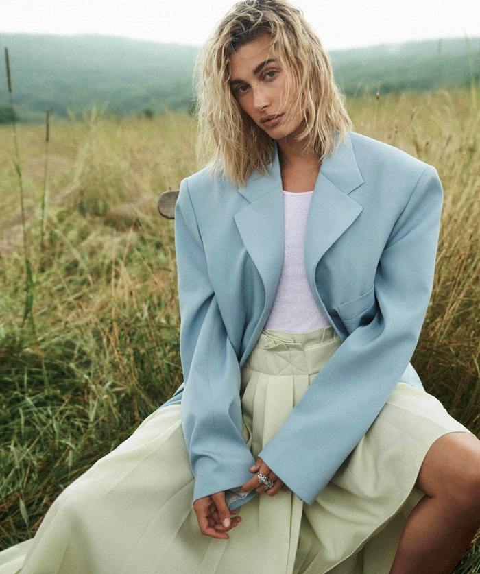 Hailey Bieber @ Vogue Australia October 2019