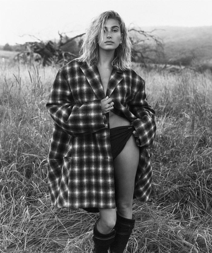 Hailey Bieber @ Vogue Australia October 2019