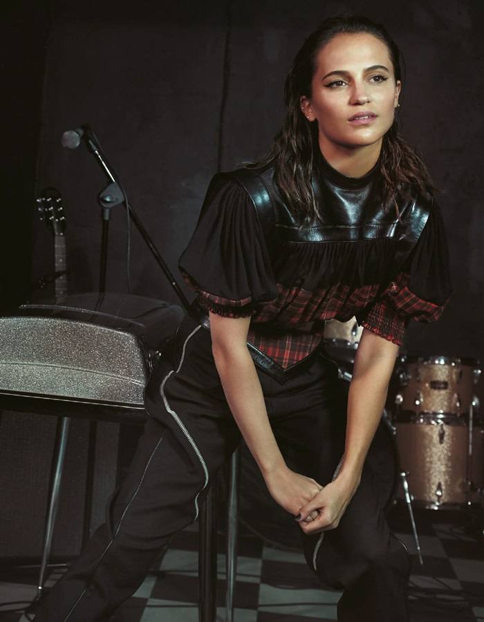 Alicia Vikander @ Vogue Japan October 2019