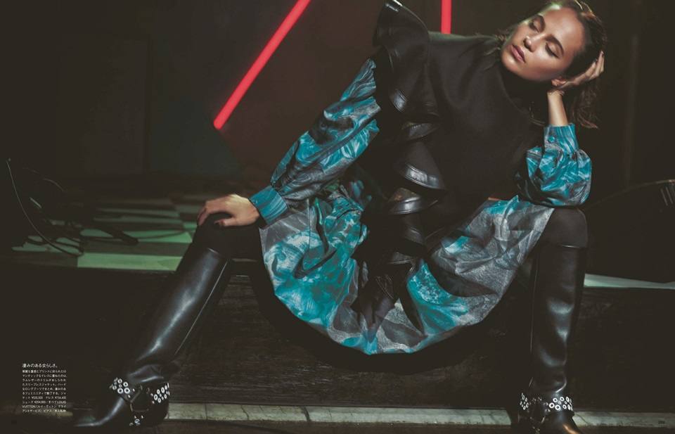 Alicia Vikander @ Vogue Japan October 2019